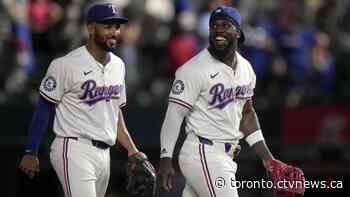 Adolis García's home run backs Cody Bradford as Rangers beat Blue Jays 2-0