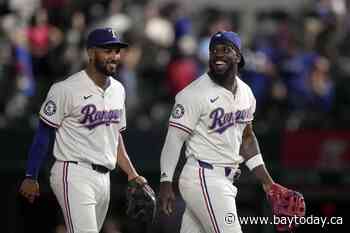 Adolis García's home run backs Cody Bradford as Rangers beat Blue Jays 2-0