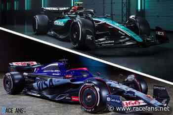 Mercedes and RB reveal special liveries for Singapore Grand Prix | Formula 1