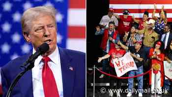 Mystery as Trump supporters experience odd medical condition after sitting behind former president at Arizona rally