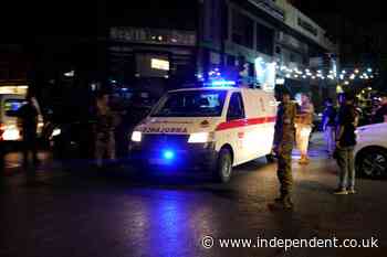 Watch live view of Beirut following reports of various explosions across Lebanon