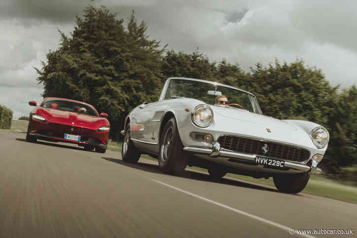 Old family recipe: Soft-top Ferrari Roma meets legendary 275 GTS