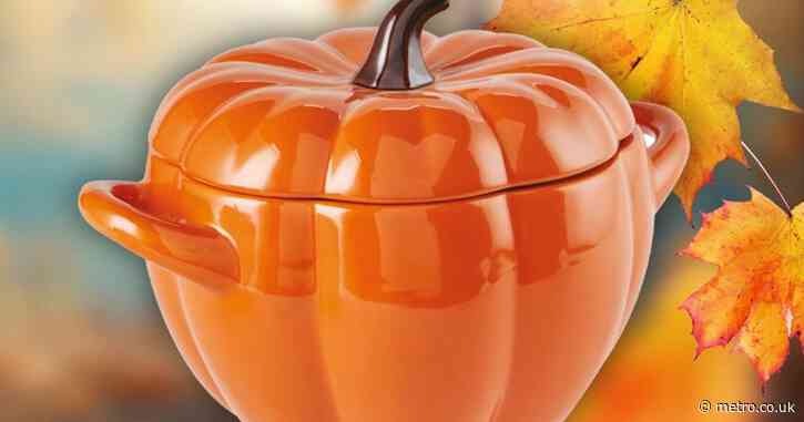 Aldi’s viral Le Creuset-inspired pumpkin casserole dish is officially back – and it costs under £15