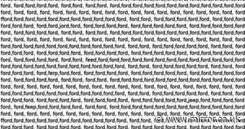 Only people with a high IQ can spot the hidden jeep in a sea of Fords