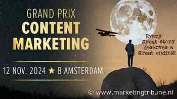 Inzenden Grand Prix Content Marketing Awards editie 2024 kan nog