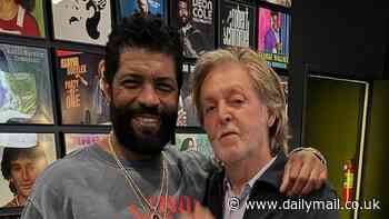 Paul McCartney makes surprise appearance at friend Deon Cole's comedy show - after they 'got high' together before the stand-up set