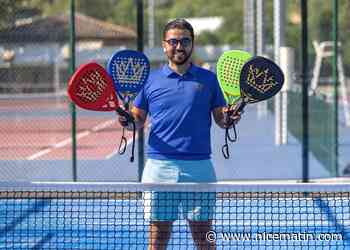 Face aux ténors du secteur, Théo Leroy a lancé sa marque de raquettes de padel made in Cannes