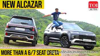 New Hyundai Alcazar Review: Pros & Cons explained | TOI Auto