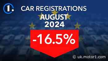 Who sold the most cars in Europe in August 2024