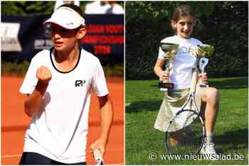 Van glasscherven naar de Belgische titel: jonge tenniskampioene Gaëlle (11) begint aan haar internationaal avontuur