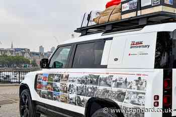 Land Rover Defender converted into ‘UK’s smallest museum’ to celebrate Red Cross