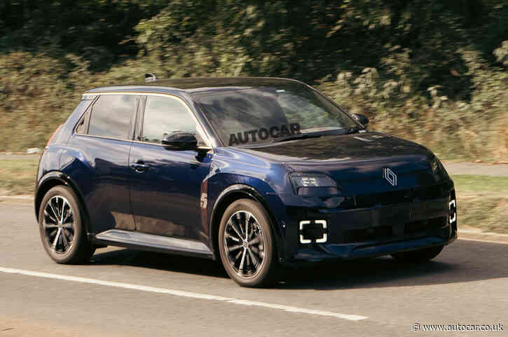 New Renault 5 in final UK tests ahead of imminent launch