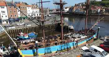 Full-size replica of HMS Endeavour for sale and could become chippy