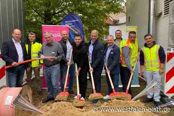 Glasfaserausbau in Steinhagen Mitte beginnt