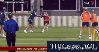 Australian cricket star ruled out after freak injury in warm-up