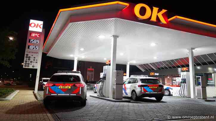 Politie pakt man op voor gewapende overval op tankstation