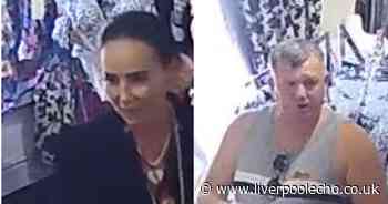 Hunt for man and woman after lingerie stolen from shop