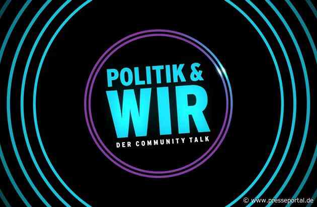 rbb-Dialogformat zur Landtagswahl: Der Community-Talk "Politik & wir" streamt am 22.9. auf Twitch ein Brandenburg-Wahlspezial