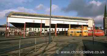 A now-vanished Newcastle city centre bus station that served passengers for six decades