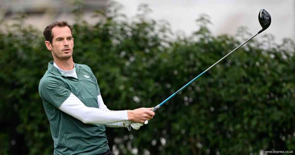 Andy Murray breaks golf's golden dress code rule on debut at BMW Championship Pro-Am