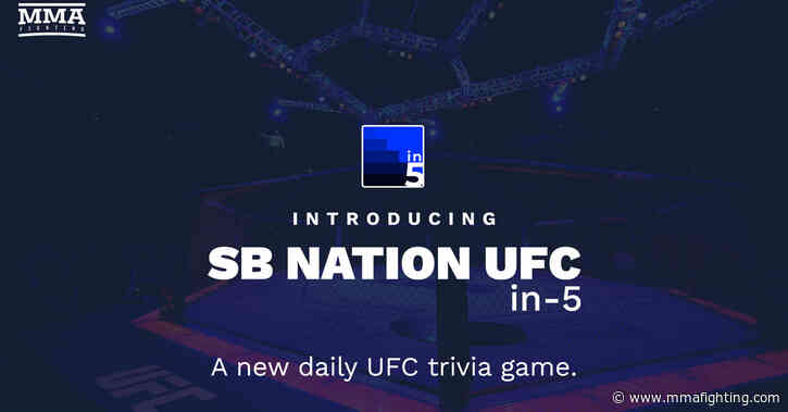 Test your UFC knowledge on Thursday with our new daily trivia game