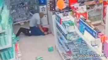 Instant karma for crooks who tried to rob pharmacy as clerk turns out to be jujitsu expert and dishes out some justice!