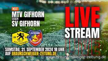 Das Gifhorner Stadtderby gibt‘s bei uns live zu sehen