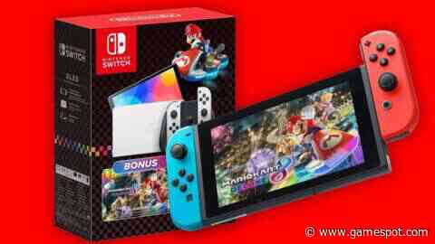 Nintendo Switch OLED Mario Kart Bundle Is Available Now Ahead Of The Holidays