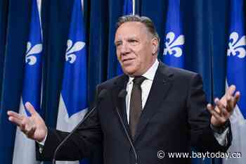 Quebec premier calls on Bloc Québécois to help topple Trudeau government next week