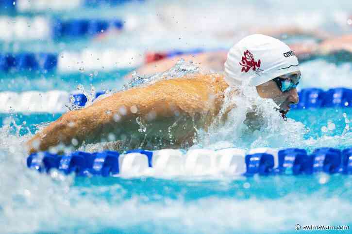 Ilya Kharun Swims 19.2 50 Fly (Relay), 31.6* 75 Fly (Flat Start) at ASU Practice