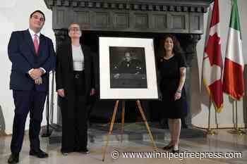 An iconic Churchill photo stolen in Canada and found in Italy is ready to return