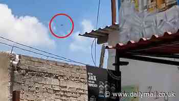 Thousands see UFO hovering eerily over Mexican city in the middle of the day