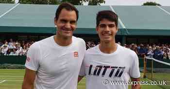 Carlos Alcaraz lifts lid on first Roger Federer meeting as Spaniard awaiting 'apology'