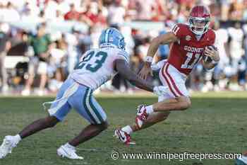 No. 15 Oklahoma hosts No. 6 Tennessee in its first-ever Southeastern Conference game