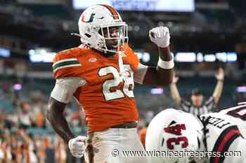 No. 8 Miami and improved South Florida renew intrastate rivalry after decade-plus hiatus