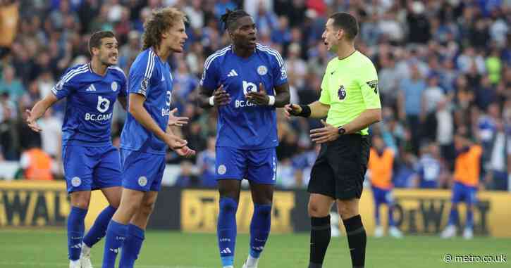 Leicester City boss accuses Premier League of using ‘false images’ to cover up VAR error