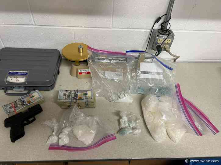 Police find stolen gun, fentanyl and over 2 lbs of crystal meth in raid of Fort Wayne homes