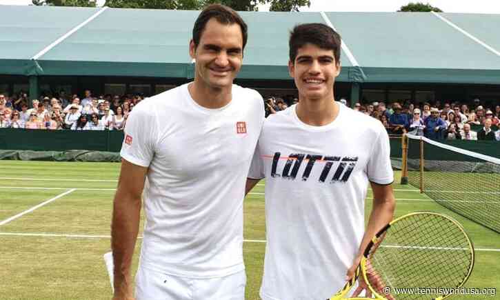 Carlos Alcaraz reveals why he can't speak to Roger Federer