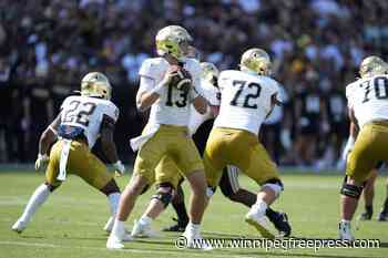 No. 17 Notre Dame hoping to get 1st home win, avoid another MAC upset against Miami (Ohio)