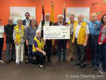 Kingston Lions donate $200k to local hospitals