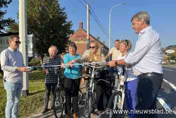 Nieuw fietspad plechtig geopend: “Van tachtig centimeter naar 2 meter 40: dat is een groot verschil”