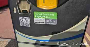 Fake QR codes found on multiple car park pay machines as drivers issued urgent warning