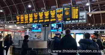 Severe delays near busy south London station after person hit by train