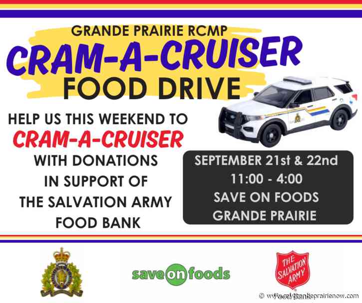 Annual RCMP Cram-a-Cruiser event returns to Grande Prairie