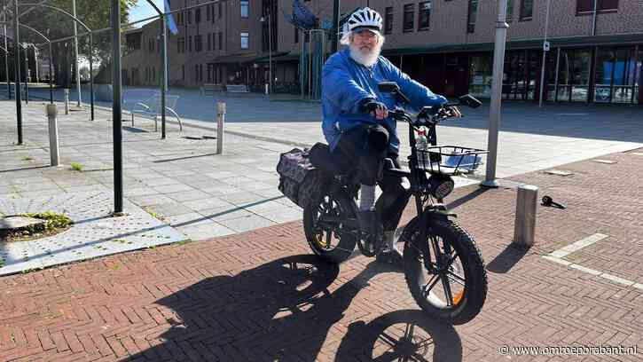 Jan (75) is dol op zijn nieuwe speeltje: ‘Opaatje op een fatbike!'