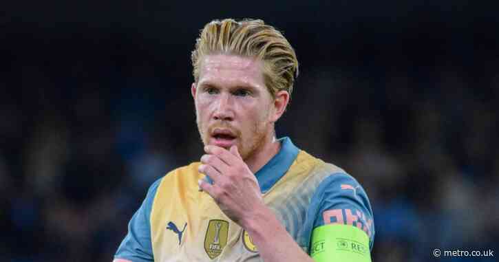 Manchester City receive Kevin de Bruyne injury update ahead of Arsenal clash