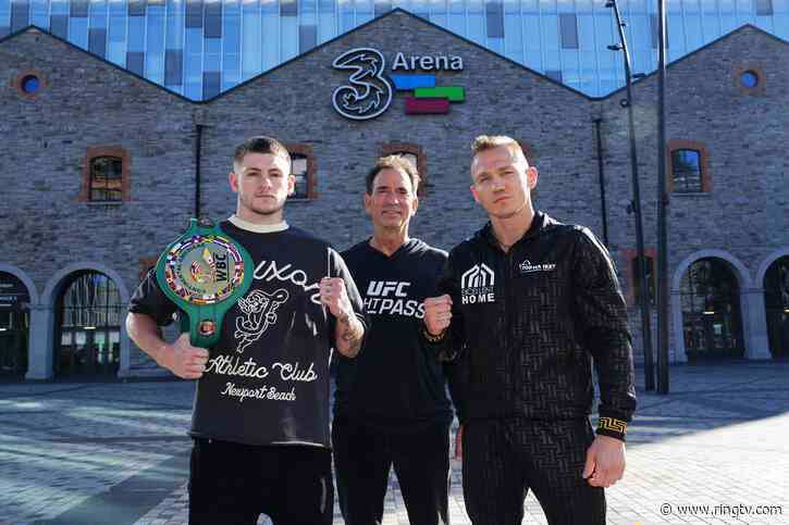 Callum Walsh’s Irish homecoming receives royal treatment from Dana White