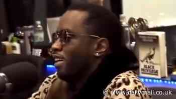 Moment Diddy is stunned into silence when audio of him at Miami party is played