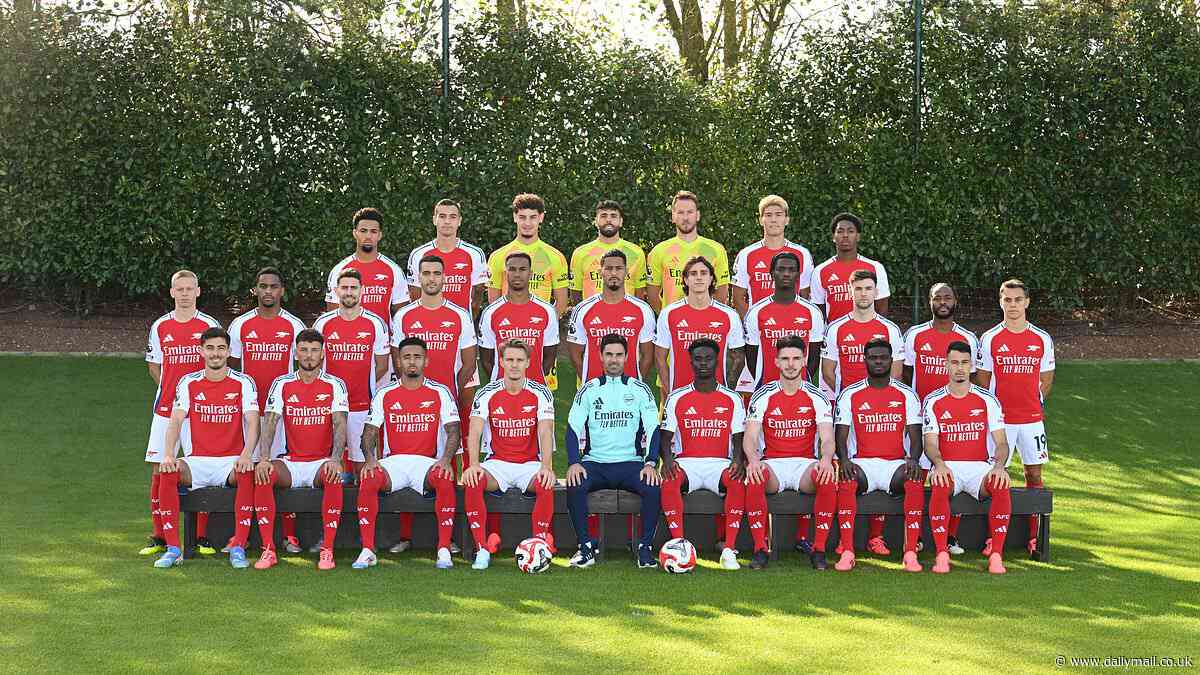 Fans are all making the same joke after noticing something about Arsenal's new official squad photo ahead of Sunday's clash with Man City