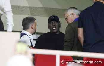 Michael Jordan dans les tribunes du Louis II pour assister à Monaco-Barcelone en Ligue des champions